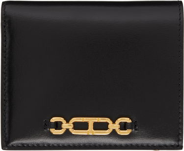 Peňaženka Tom Ford Tom Ford Palmellato-Effect Compact Leather Wallet Čierna | S0485-LCL056X, 0