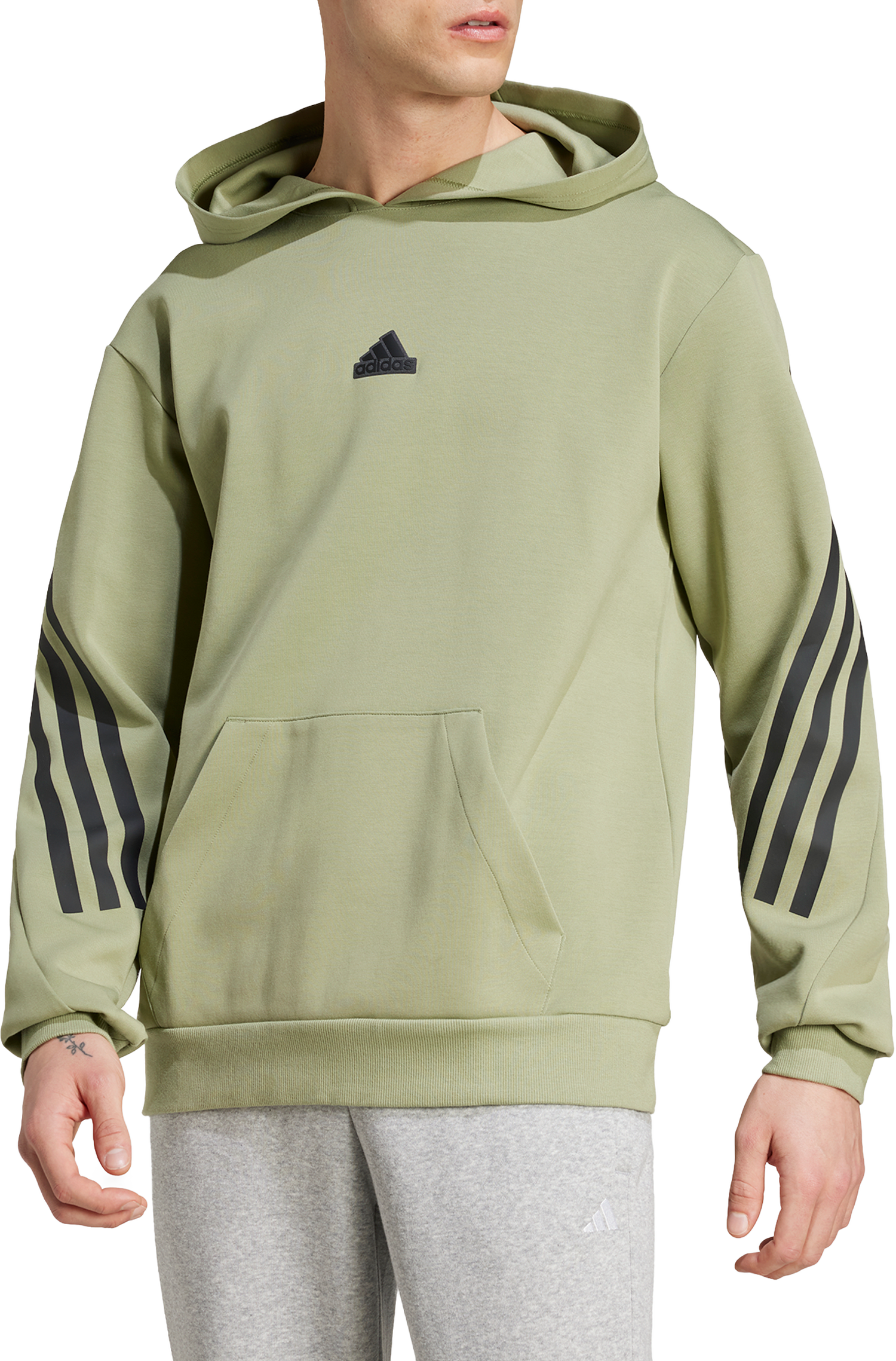 Mikina adidas Originals 3S Hoodie Zelené | iw8533, 0