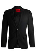 HUGO Extra-Slim Fit Stretch Wool Blend Jacket