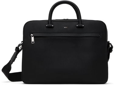 Kabelka BOSS Faux-Leather Briefcase Čierna | 50536498, 0
