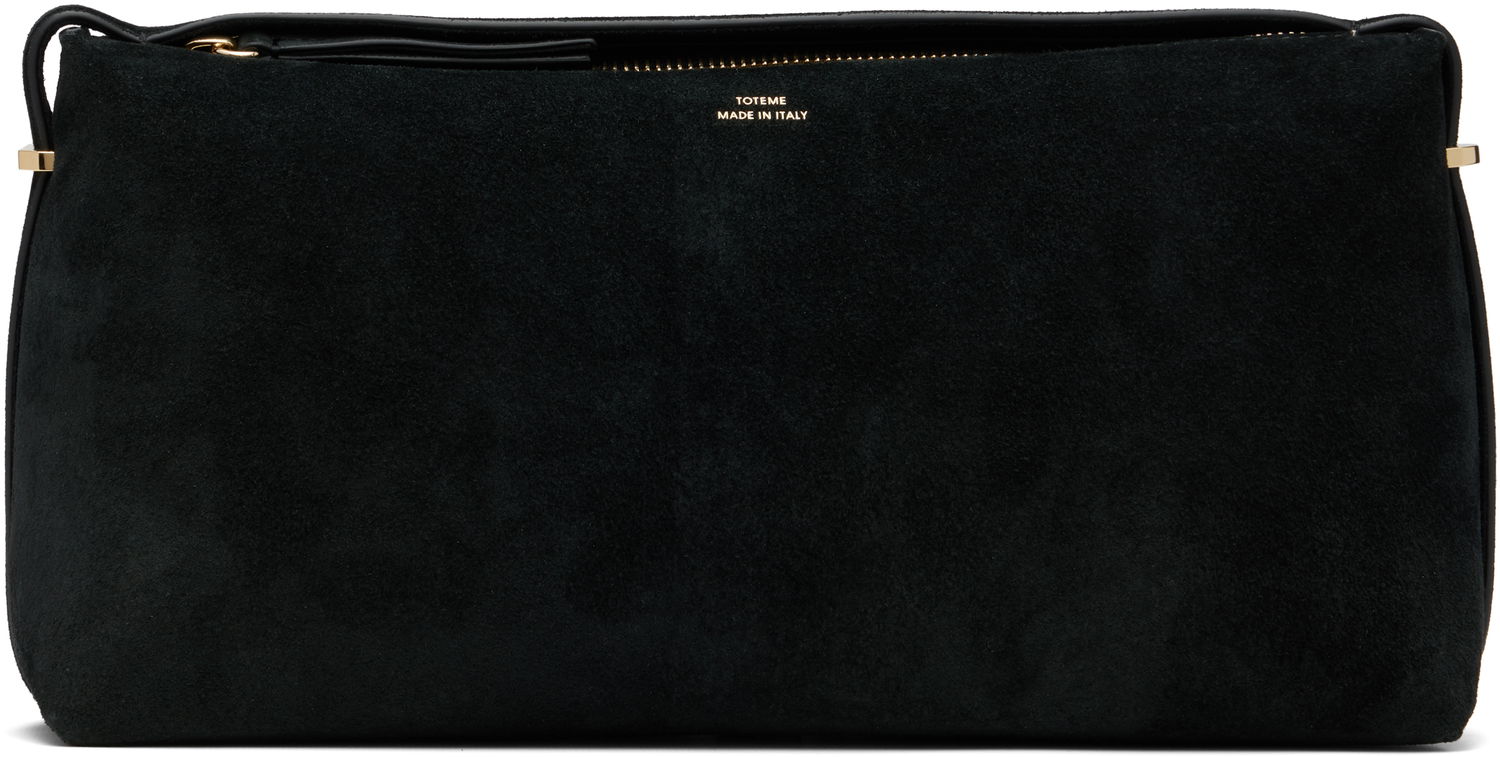 Kabelka TOTEME Belted Suede Clutch Čierna | 253-WAL0093-LE0004, 0