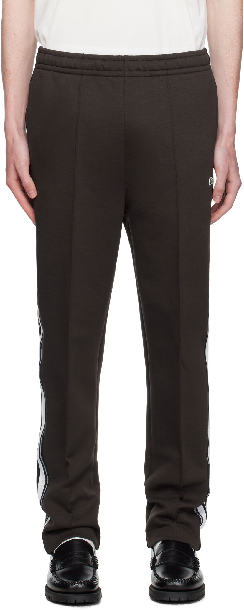 Tepláky Lacoste Designer Sweatpants Hnedá | XH5824_SKB