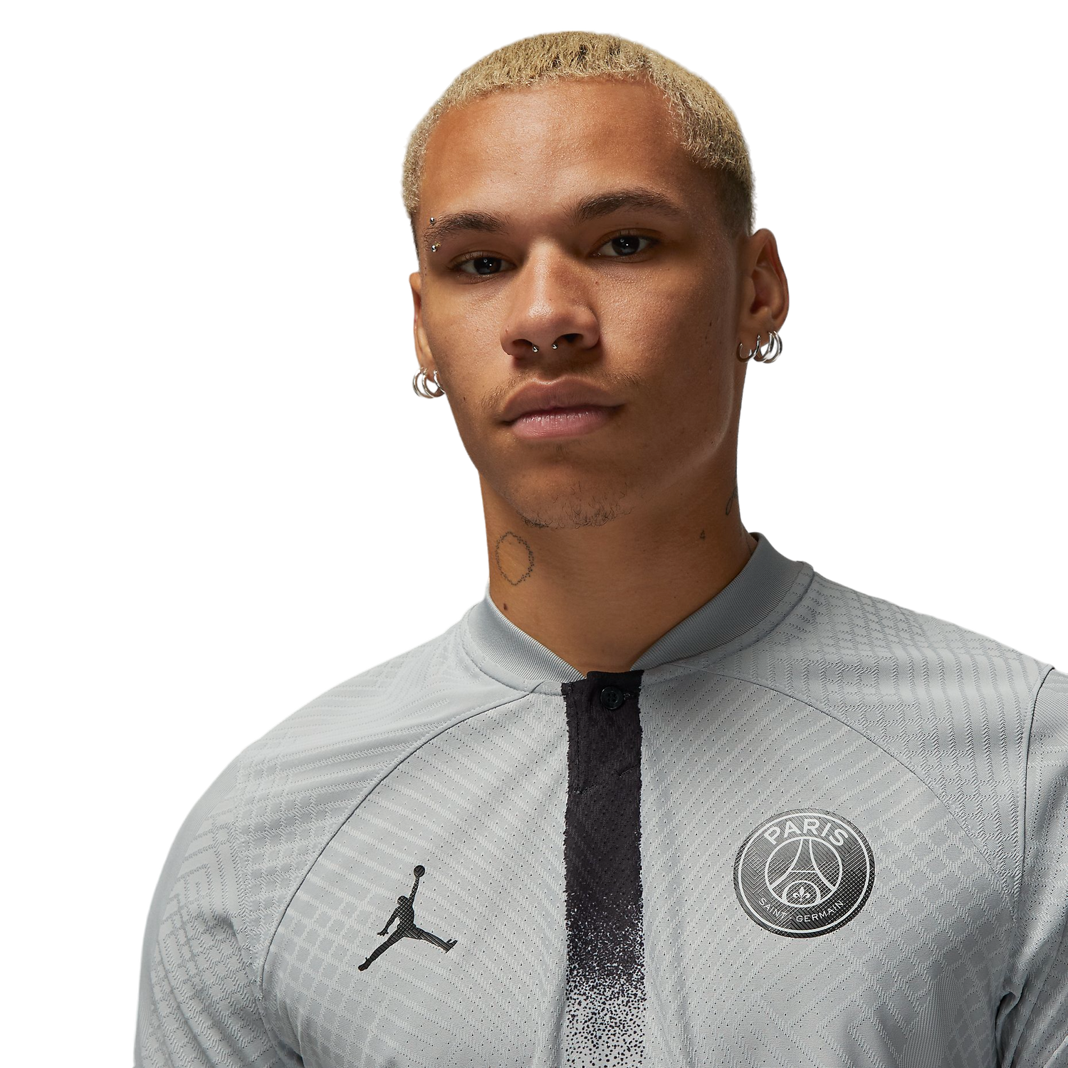 Dres Jordan PSG DFADV MATCH JERSEY SS AW 2022/23 Šedá | dj7648-078, 1