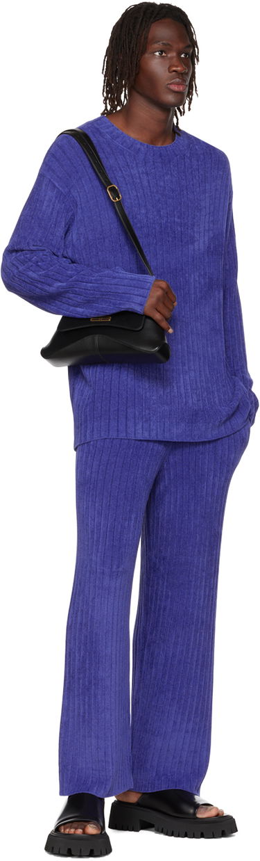 Sveter Dion Lee Dion Lee Blueprint Ribbed Knit Sweater Fialová | C7100P22, 3