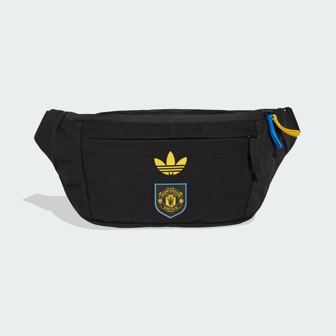 Ľadvinka adidas Performance Manchester United Waist Bag Čierna | JV5897, 0