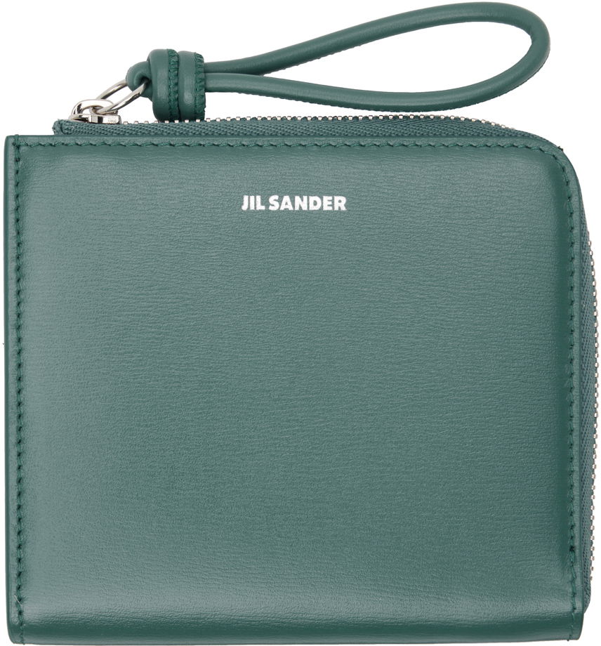 Peňaženka Jil Sander Green Giro Wallet Zelené | J07VL0004_P5354, 0