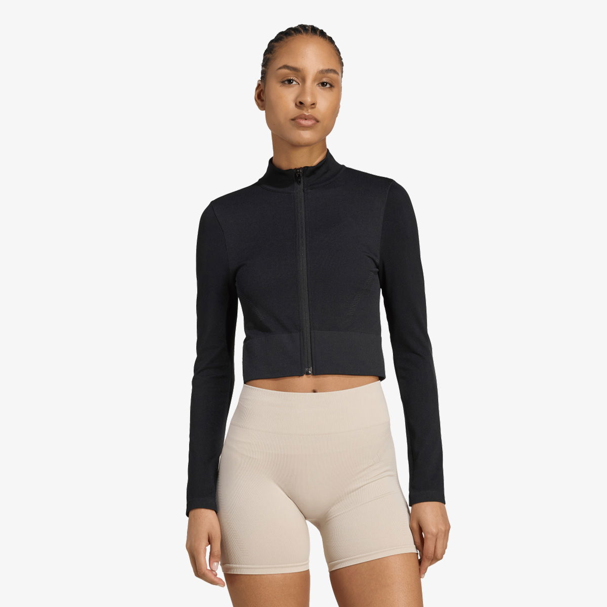 Bunda adidas Performance Essentials Training Zip Jacket Čierna | JX3900, 1