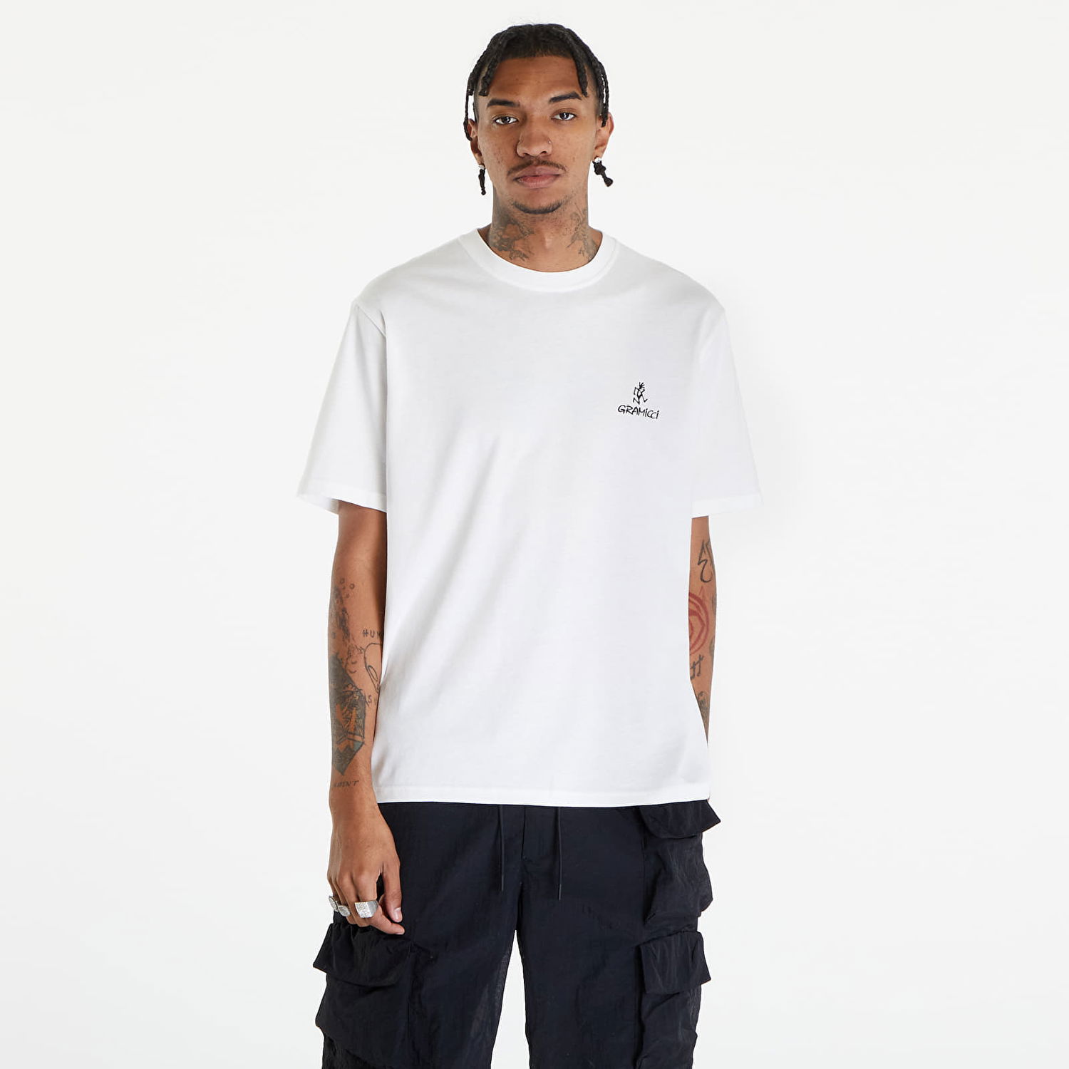 Tričko GRAMICCI One Point Logo Tee UNISEX White Biela | G4SU-T096 WHITE, 0