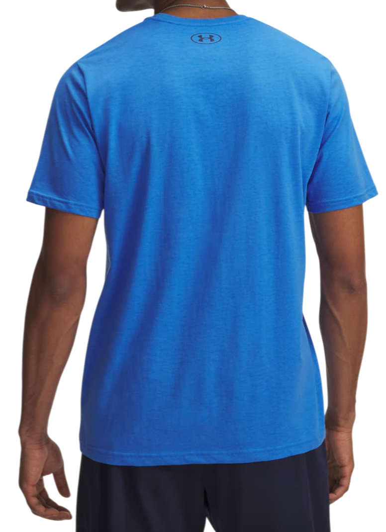 Tričko Under Armour Under Armour Triple Stack Logo Short Sleeve T-Shirt Modrá | 6004173-402, 1