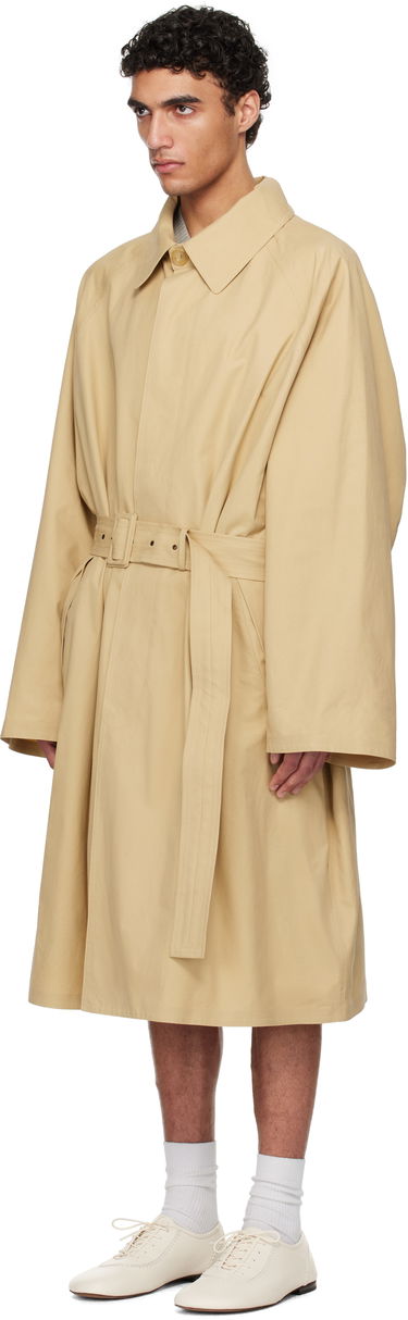 Trenčkot HED MAYNER Hed Mayner Belted Trench Coat Béžová | HMMA10029A-HA162A, 3