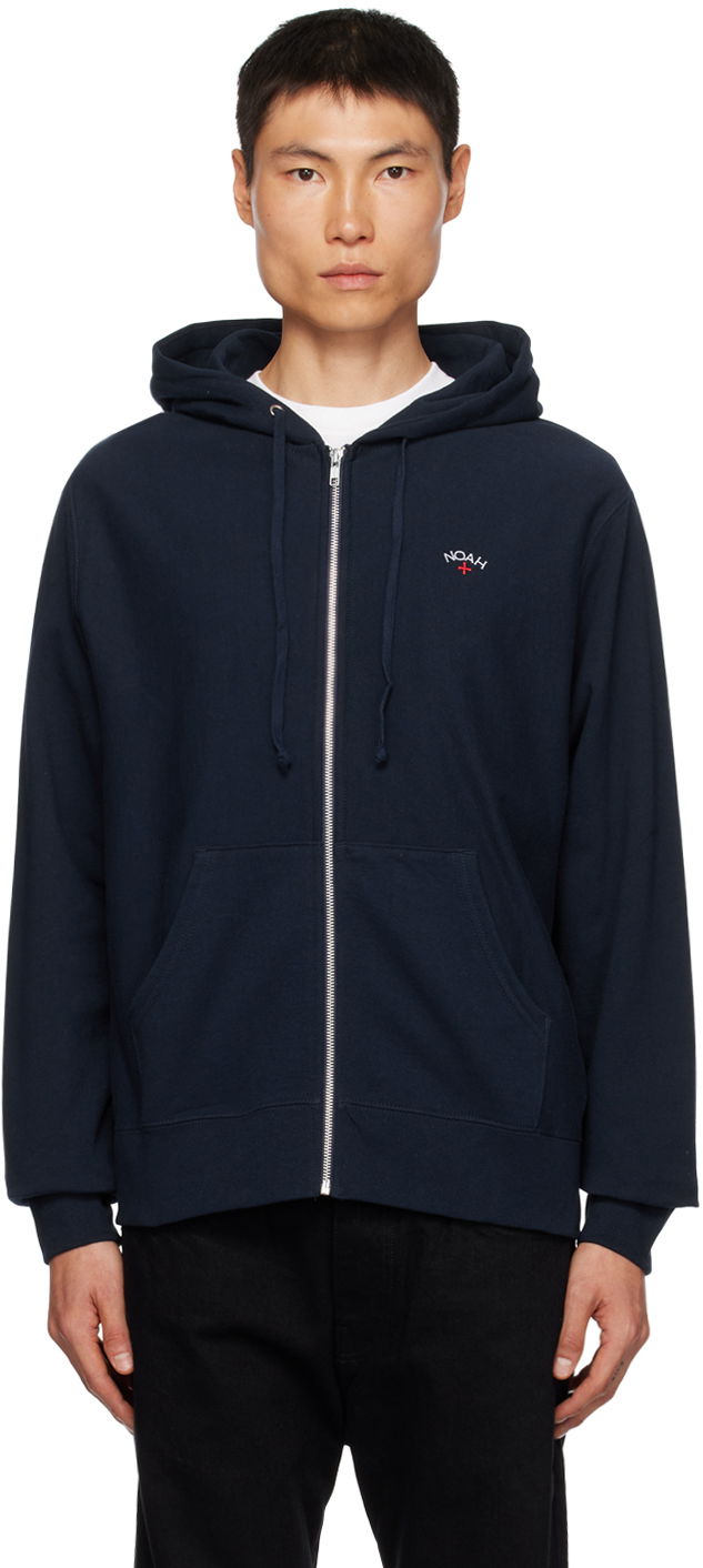 Mikina Noah Zip Hoodie Navy | SS2NOAHNVY, 0