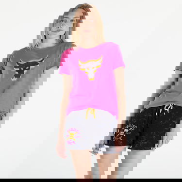 Tričko Under Armour Project Rock W Underground Core T Astro Pink/ Black Ružová | 1382708-686, 0