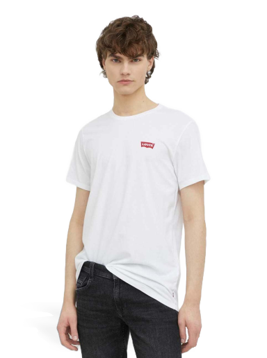 Tričko Levi's Cotton T-Shirt 2-Pack Biela | 79681.0044