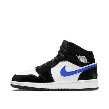 Tenisky a topánky Jordan Air Jordan 1 Mid GS "Black Racer Blue" Čierna | 554725-084, 1