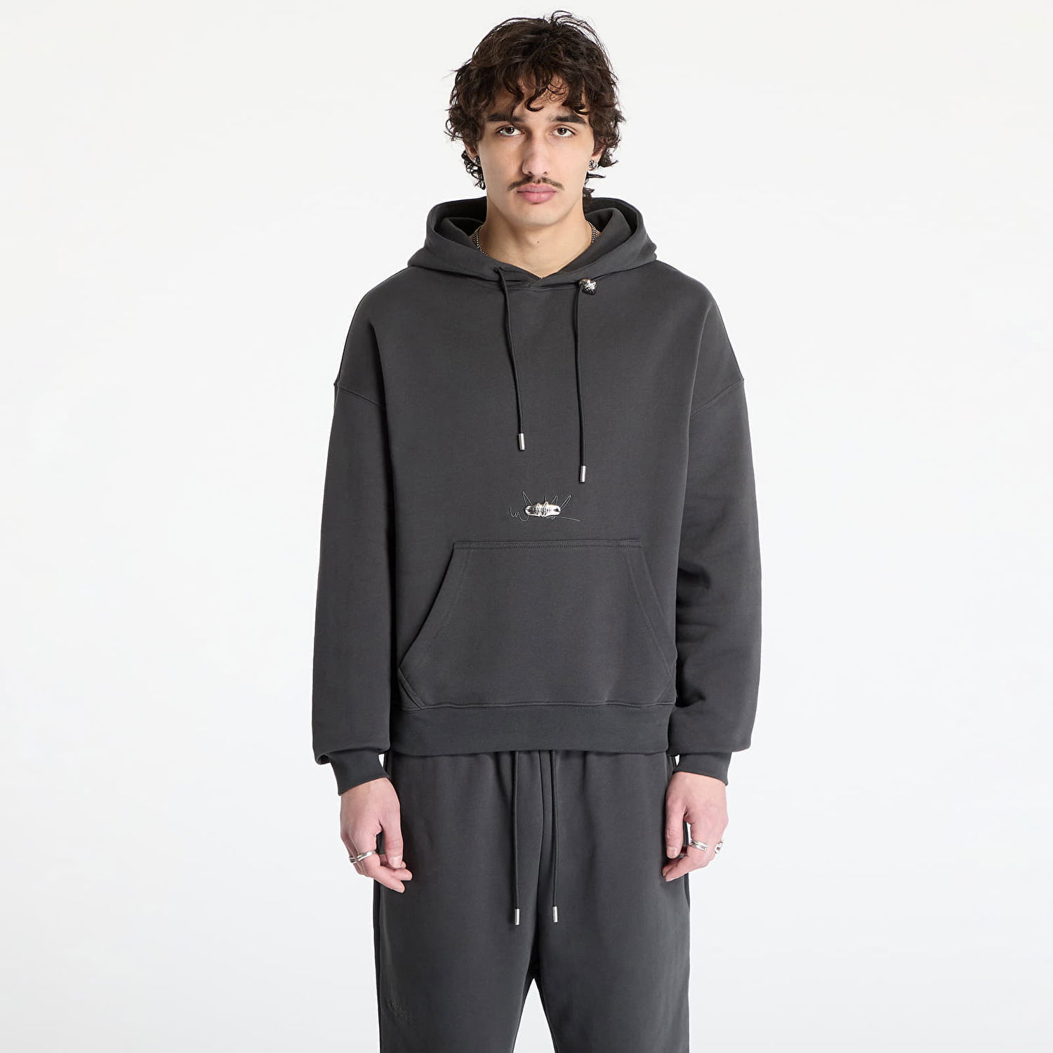 Mikina Footshop FTSHP Everyday Hoodie Šedá | FTSHP_431, 0