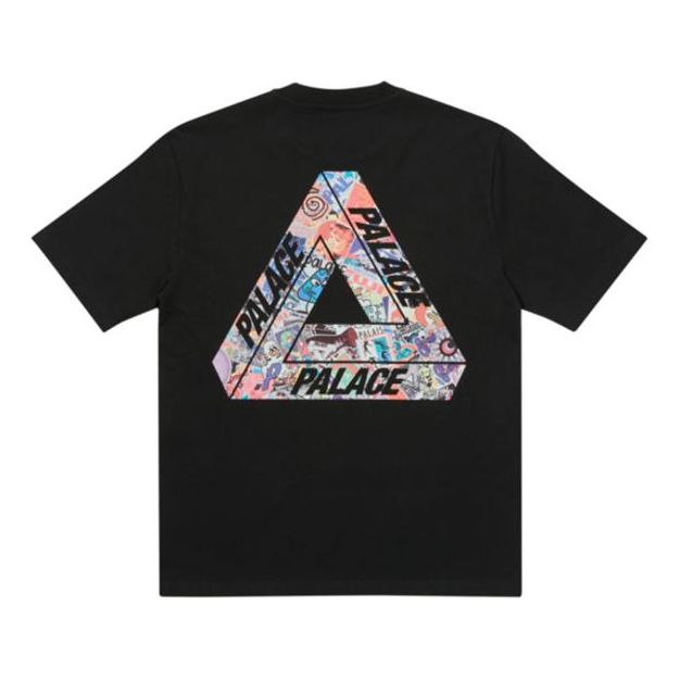 Tričko Palace Palace Tri-Sticker Logo Graphic T-Shirt Čierna | P21TS106