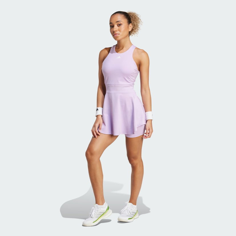Šaty adidas Performance Tennis Dress Climacool Y Fialová | JW2980