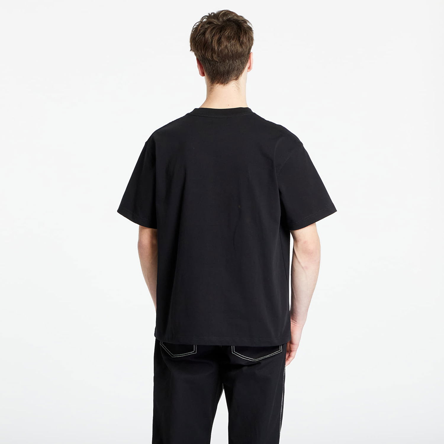 Tričko Pleasures Drag Heavyweight T-Shirt Čierna | P23W034 BLACK, 1