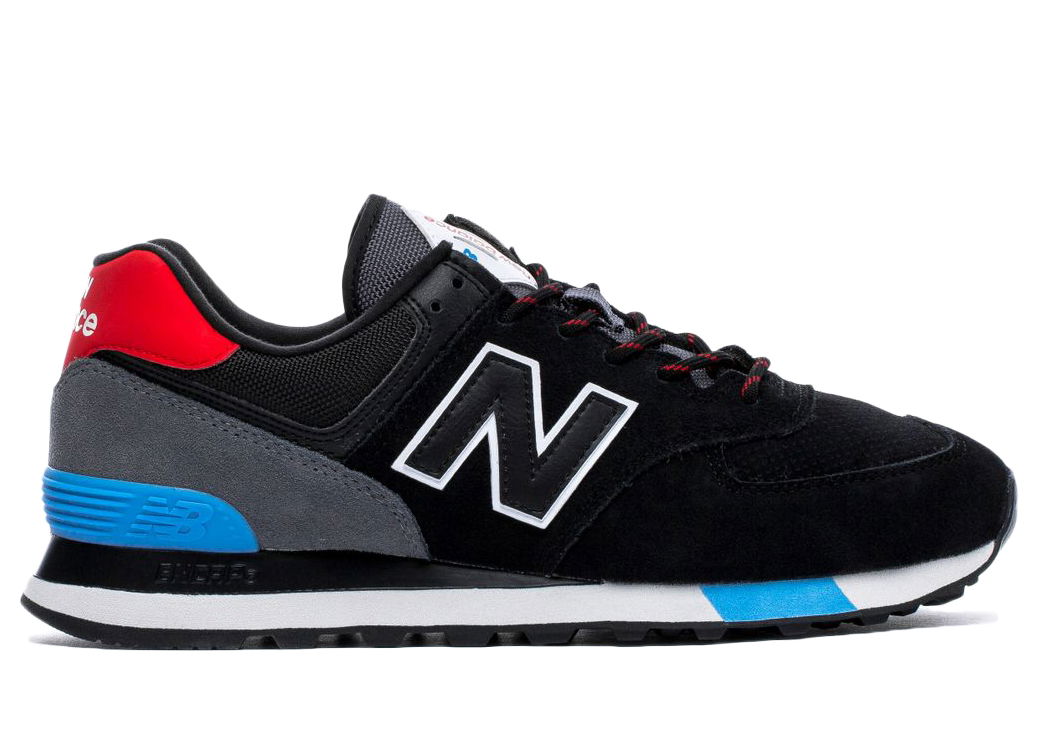 Tenisky a topánky New Balance 574 Black Velocity Red Čierna | ML574JHO, 0