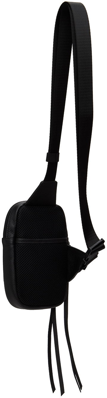 Ľadvinka Courrèges Leather Pouch With Zipper Čierna | 124GSA093CV0016, 2