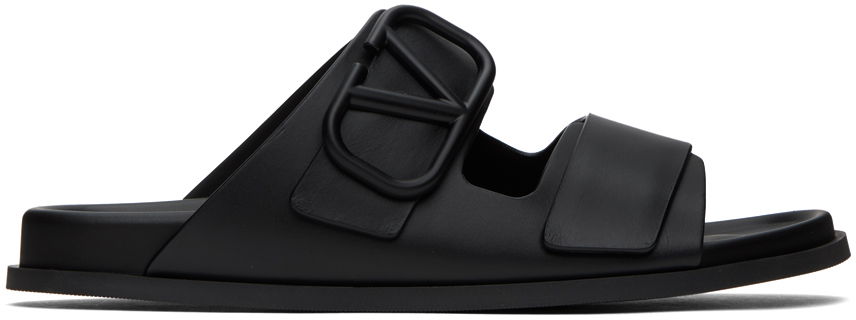 Tenisky a topánky Valentino Garavani Black VLogo Signature Sandals Čierna | 4Y2S0G80UHE, 0