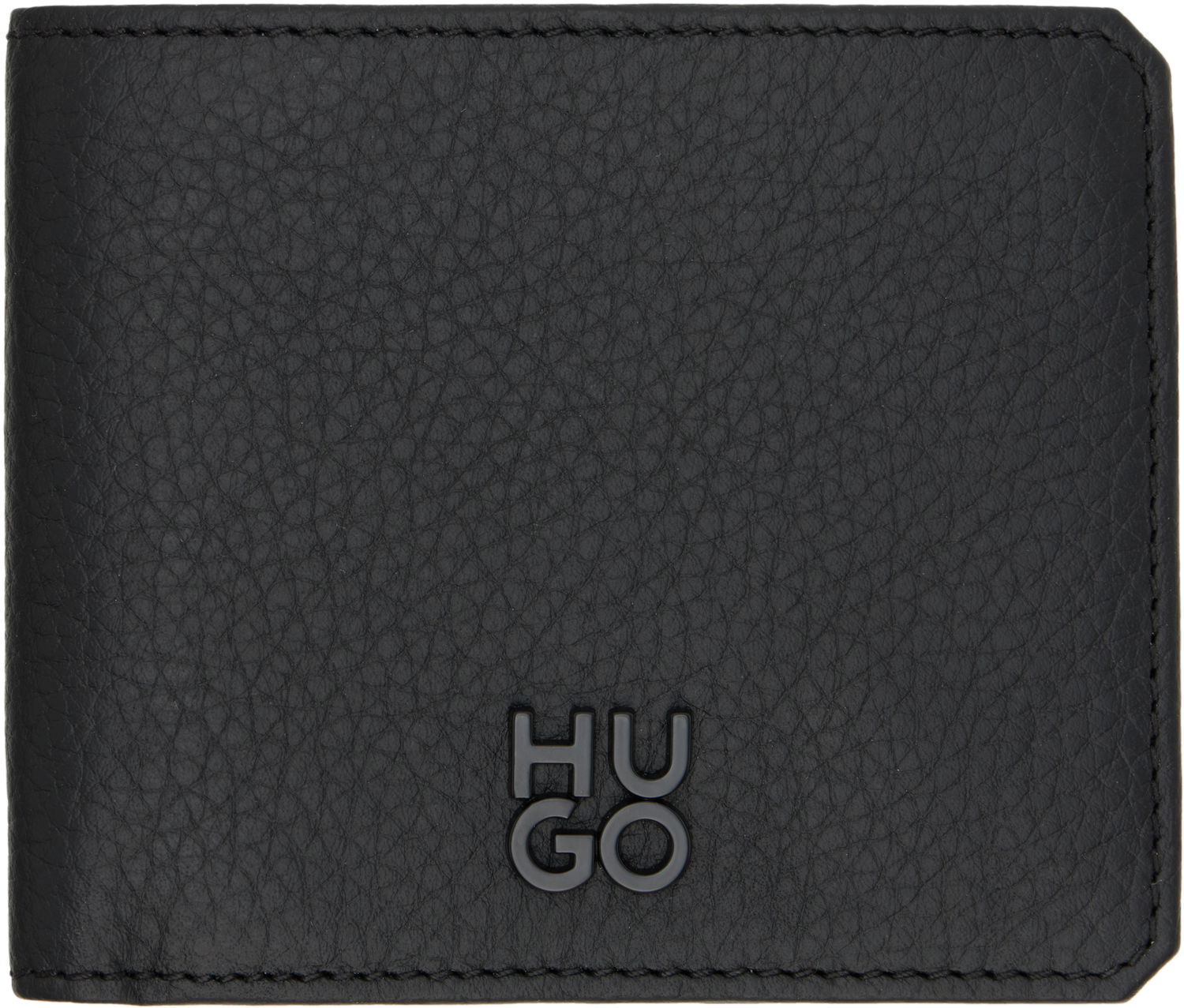 Peňaženka BOSS Leather Wallet Čierna | 50541984, 0