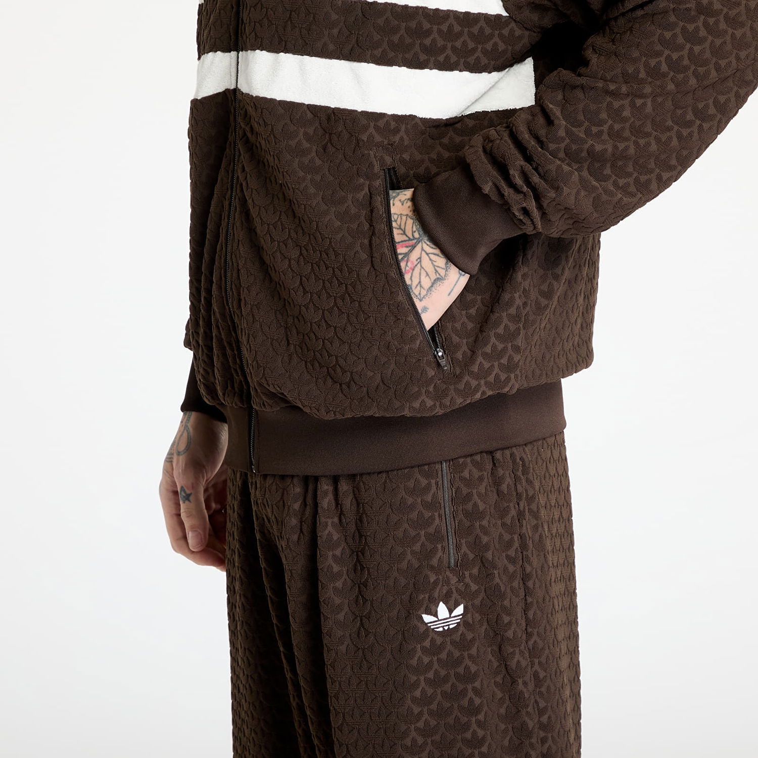 Súprava adidas Originals Brown Track Top Hnedá | JP4419, 1
