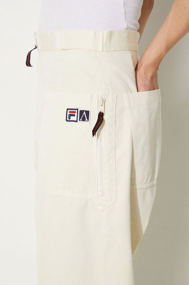 Cargo nohavice FILA Fila x Aries High Waist Pant Biela | 42PS24PA010122690269, 3