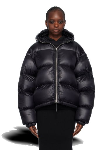 Prešívaná bunda Jil Sander Hooded Down Jacket Čierna | J40AF0131_J70122