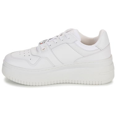 Tenisky a topánky Tommy Hilfiger RETRO BASKET FLATFORM ESS Biela | EN0EN02506-YBS, 0