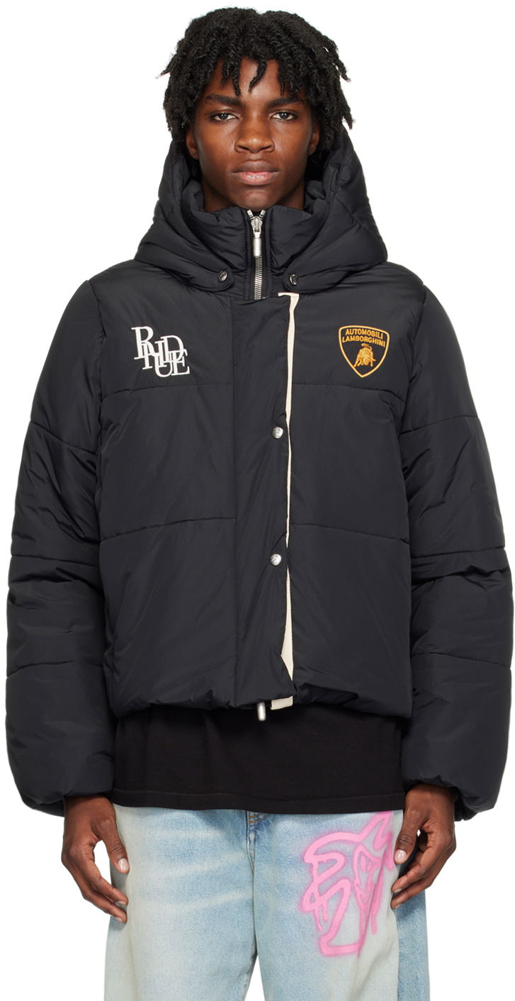 Prešívaná bunda Rhude Lamborghini Edition Puffer Jacket Čierna | RHFW23JA64504372, 0