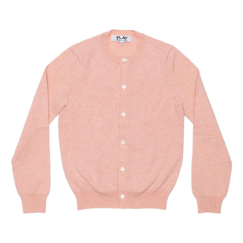 Sveter Comme des Garçons COMME des GARCONS PLAY Women's Pastel Series Cardigan Ružová | AZ-N091-051-5