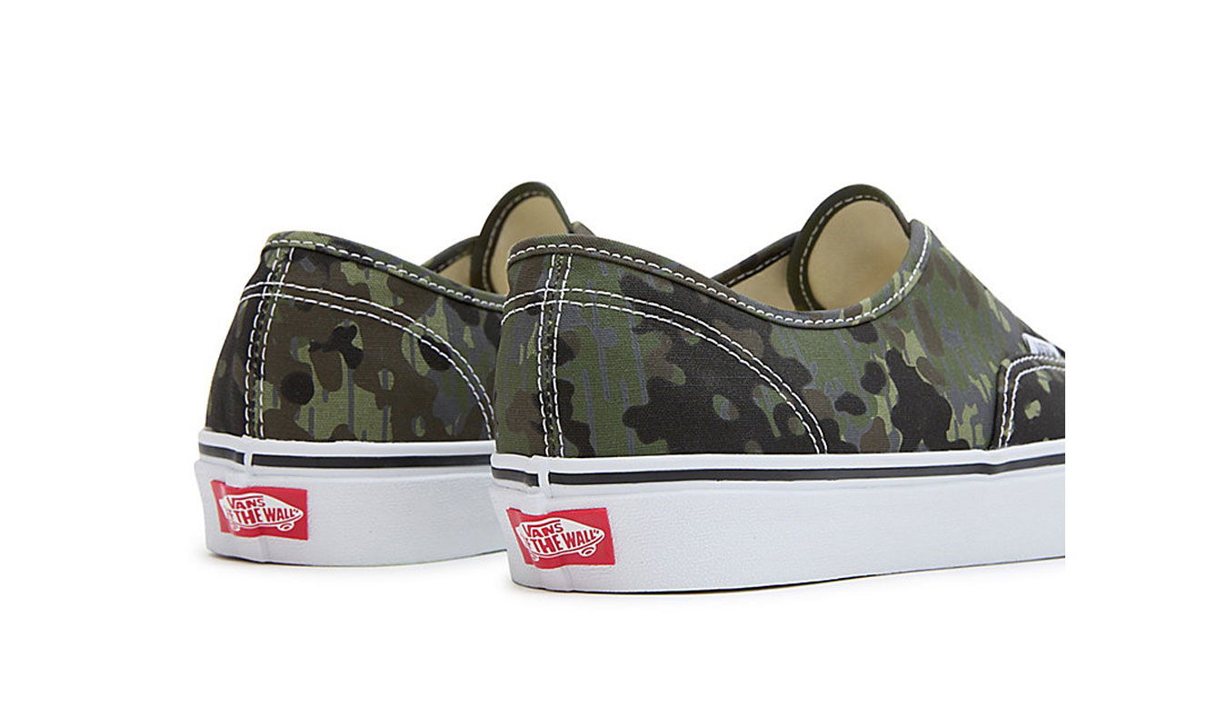 Tenisky a topánky Vans Authentic "Rain Camo" Zelené | VN0009PVBGK, 1