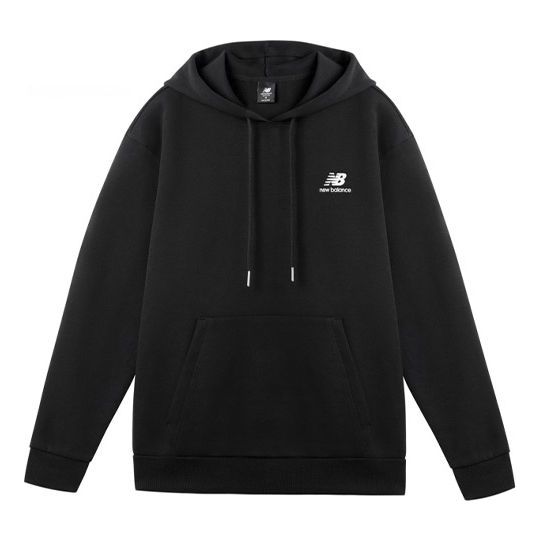 Mikina New Balance Print Logo Hoodie Čierna | AMT11308-BK