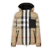 Reversible Check Puffer Jacket