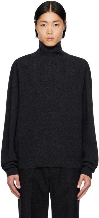 Sveter LEMAIRE Lemaire Relaxed Turtleneck Sweater Šedá | TO1098 LK1014, 0