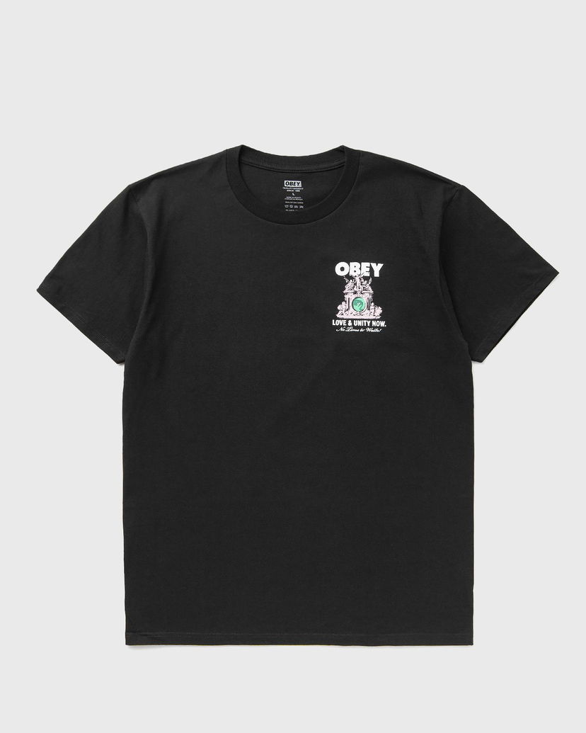 Tričko OBEY Love & Unity Now T-Shirt Čierna | 165264103-BLK