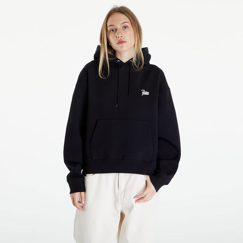 Mikina Patta Classic Hoodie Čierna | POC-BS24-2050-329-0226-001