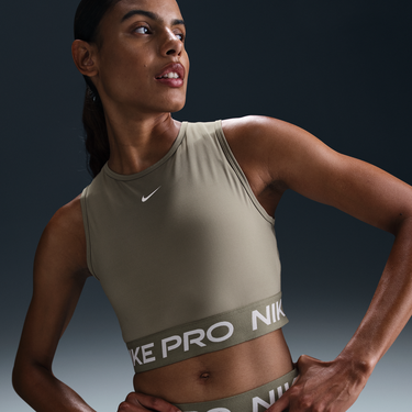 Crop Top Nike Dri-FIT Pro Training Crop Top Zelené | FZ3615-320, 1