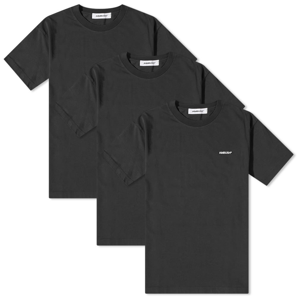Tričko Ambush 3 Pack Logo Tee Čierna | BMAA060F22JER0011002, 0