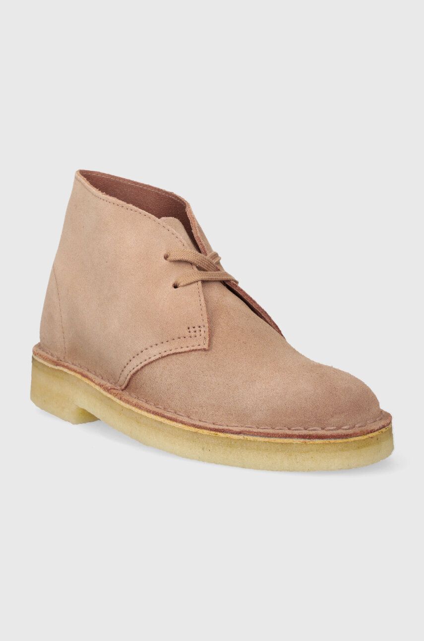 Tenisky a topánky Clarks Suede Boots Béžová | 26173214, 1