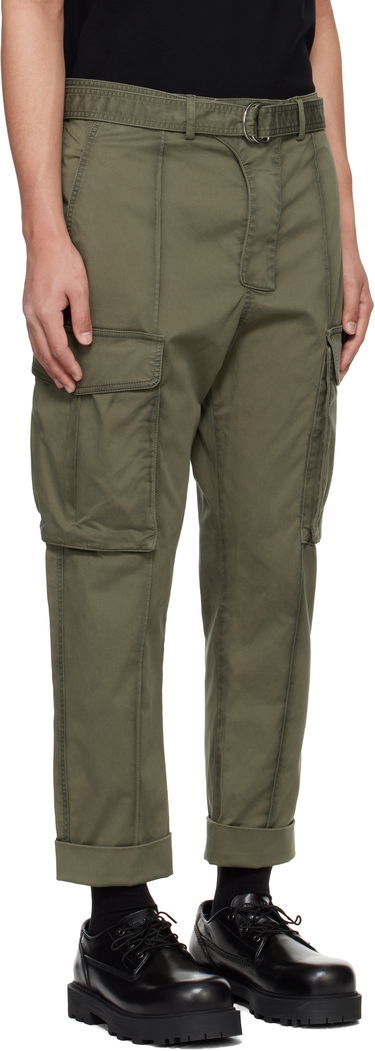 Cargo nohavice Balmain Balmain Tailored Slouch Cargo Pants Zelené | EH1PQ340CF87, 1