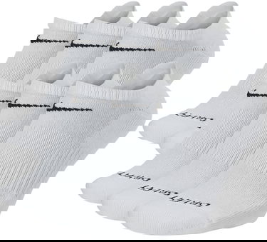 Ponožky Nike Everyday Plus Cushioned Training No-Show Socks 6-Pack Biela | sx6898-100, 0
