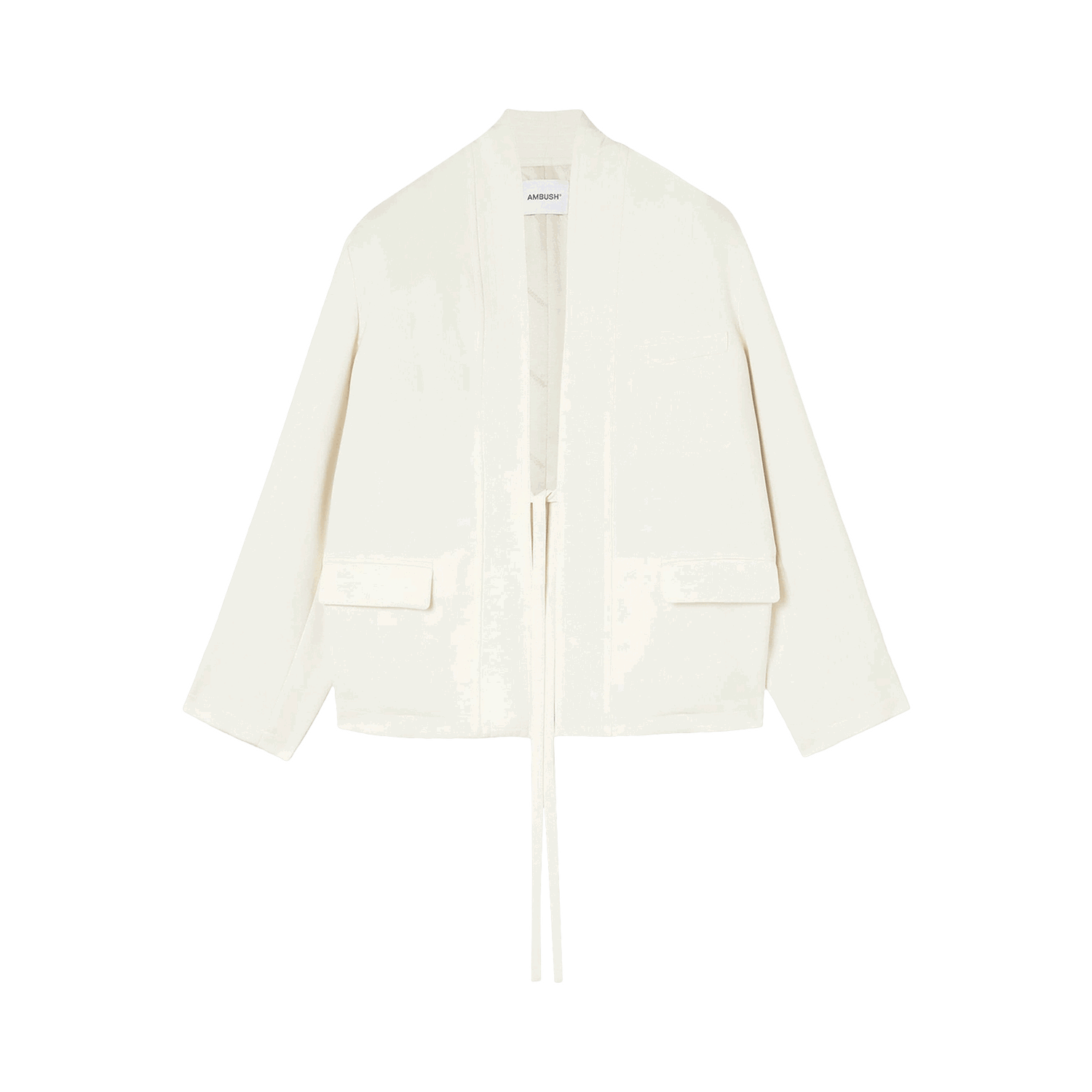 Sveter Ambush Kimono Suit Cardigan Biela | BMEN021S22FAB0010100, 0