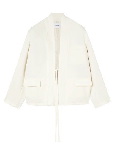 Sveter Ambush Kimono Suit Cardigan Biela | BMEN021S22FAB0010100