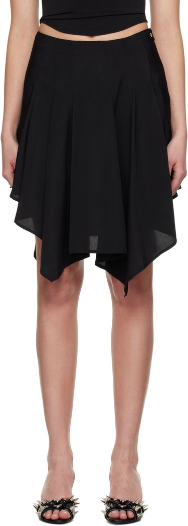 Sukňa Miaou Miaou Ty Asymmetrical Midi Skirt Čierna | 4072GGTBLK, 0