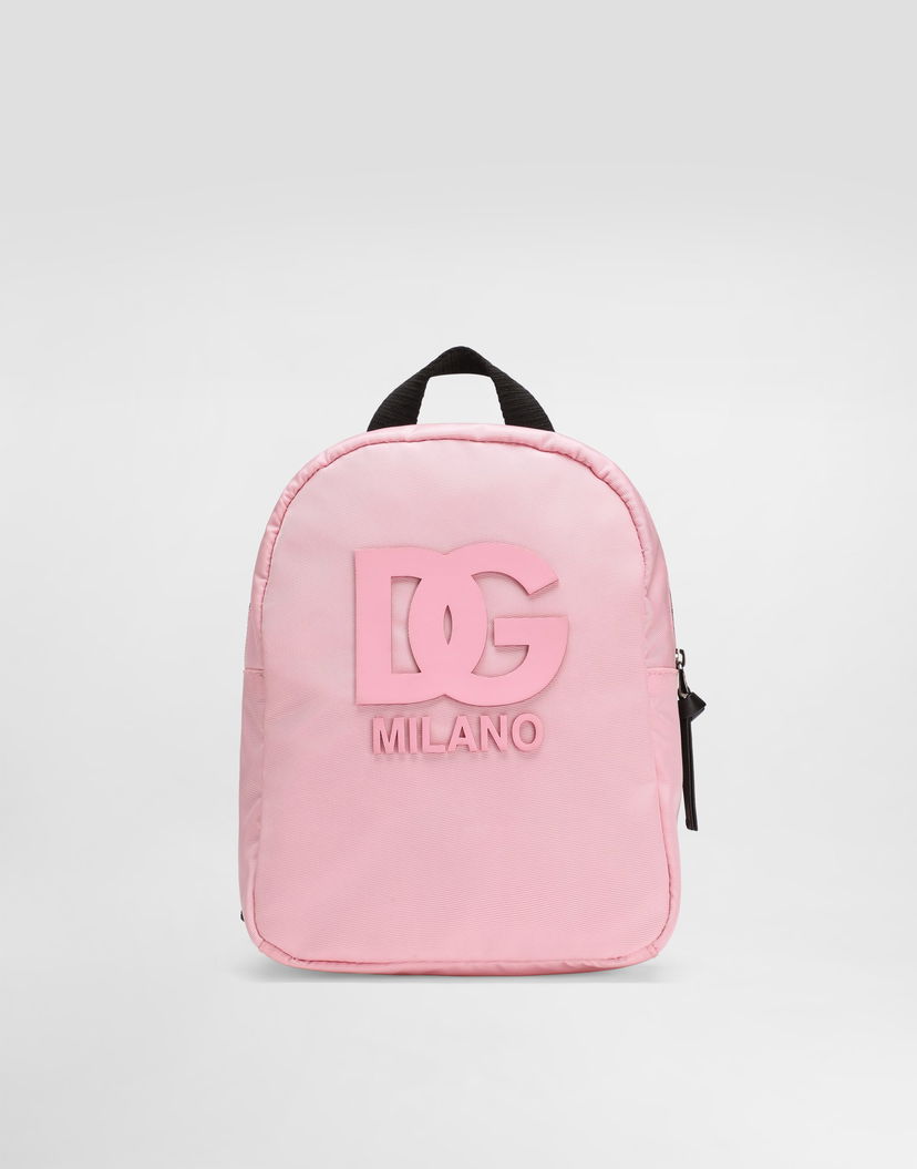 Batoh Dolce & Gabbana Dolce & Gabbana Nylon Backpack With DG Logo Ružová | EM0141AU92780400