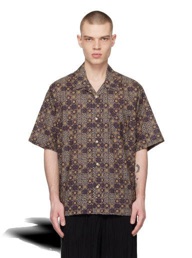 Košeľa Acne Studios Printed Shirt Hnedá | CB0042-