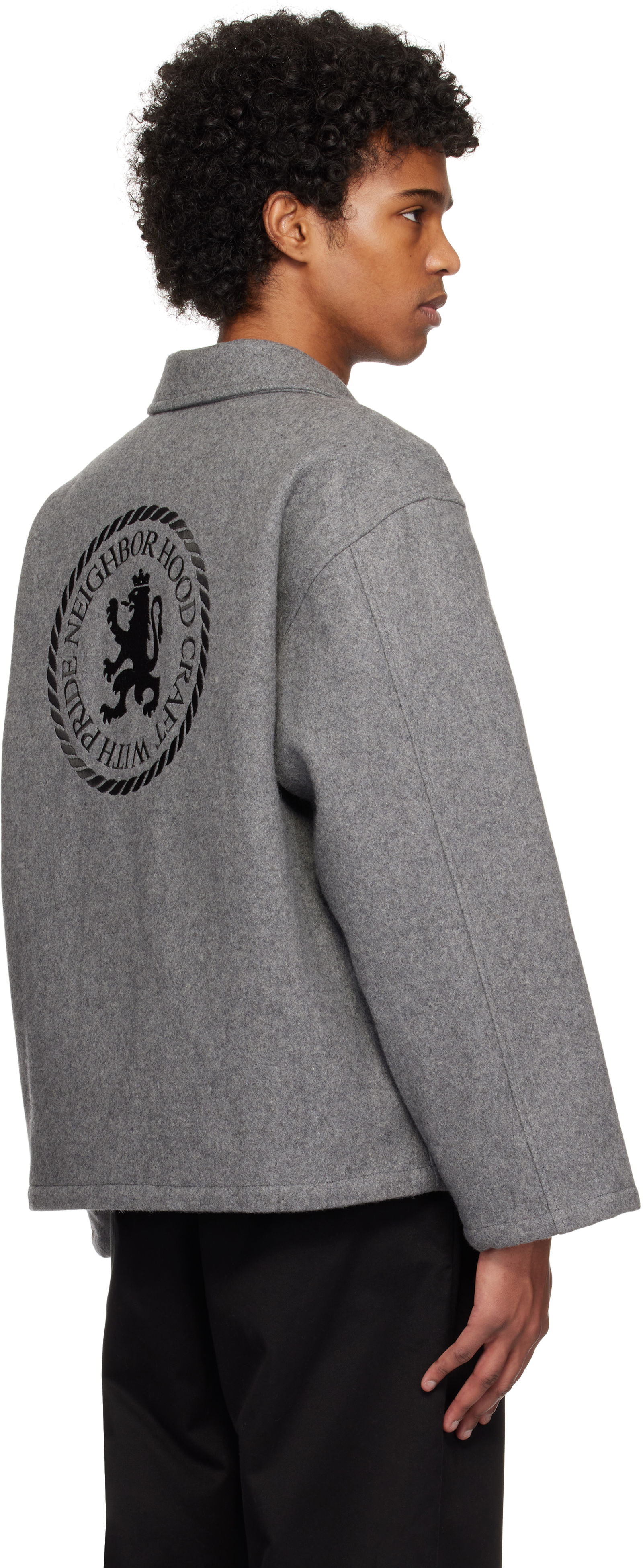 Melton Zip Work Jacket