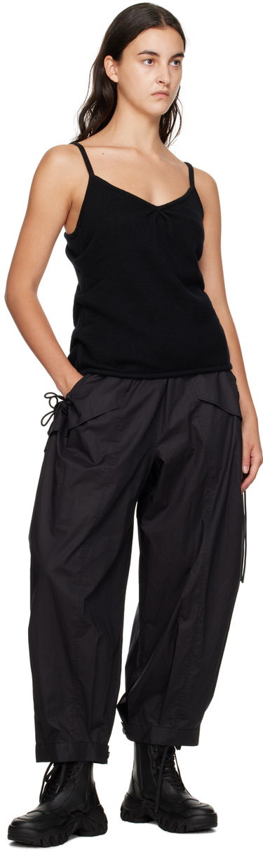 Tielko We11done We11done V-Neck Knit Camisole Čierna | WD-KT3-23-607-W-BK, 3
